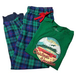 National Lampoons Christmas Vacation Mens Pajama Set L/XL